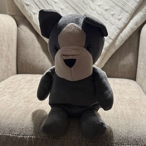 Jellycat Boston Terrier- Black and Tan Plush Dog Toy